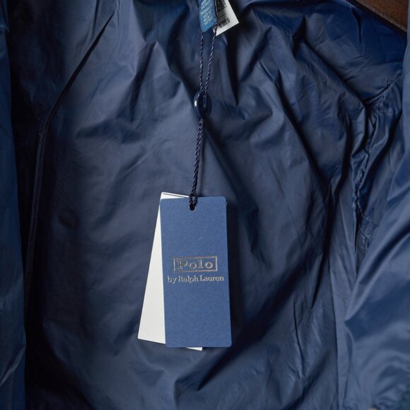 Ralph Lauren Navy Blue Quilted Cotton Jacket - Picture 5 of 9
